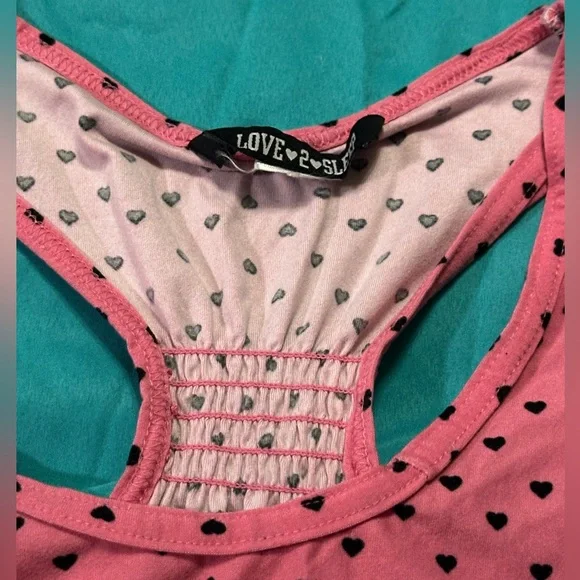 Hearts pajama top - Picture 3 of 4